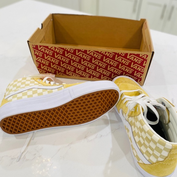 Sk8-Hi Pro Checkerboard Vans - Picture 9 of 12